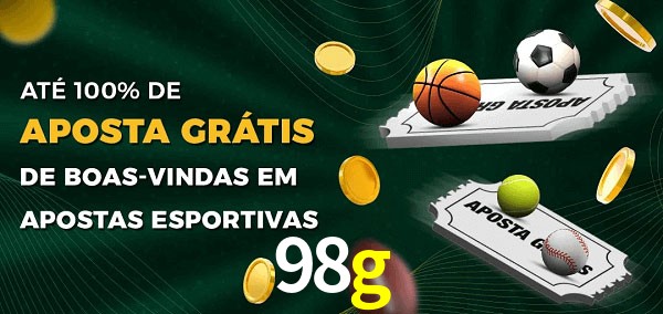 98g Ate 100% de Aposta Gratis
