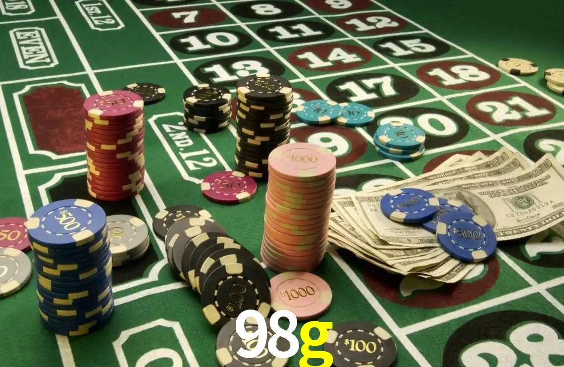98g: Jogos de Caça-Níqueis-Altas Recompensas, Roleta-Velocidade, Blackjack-Desafios Máximos